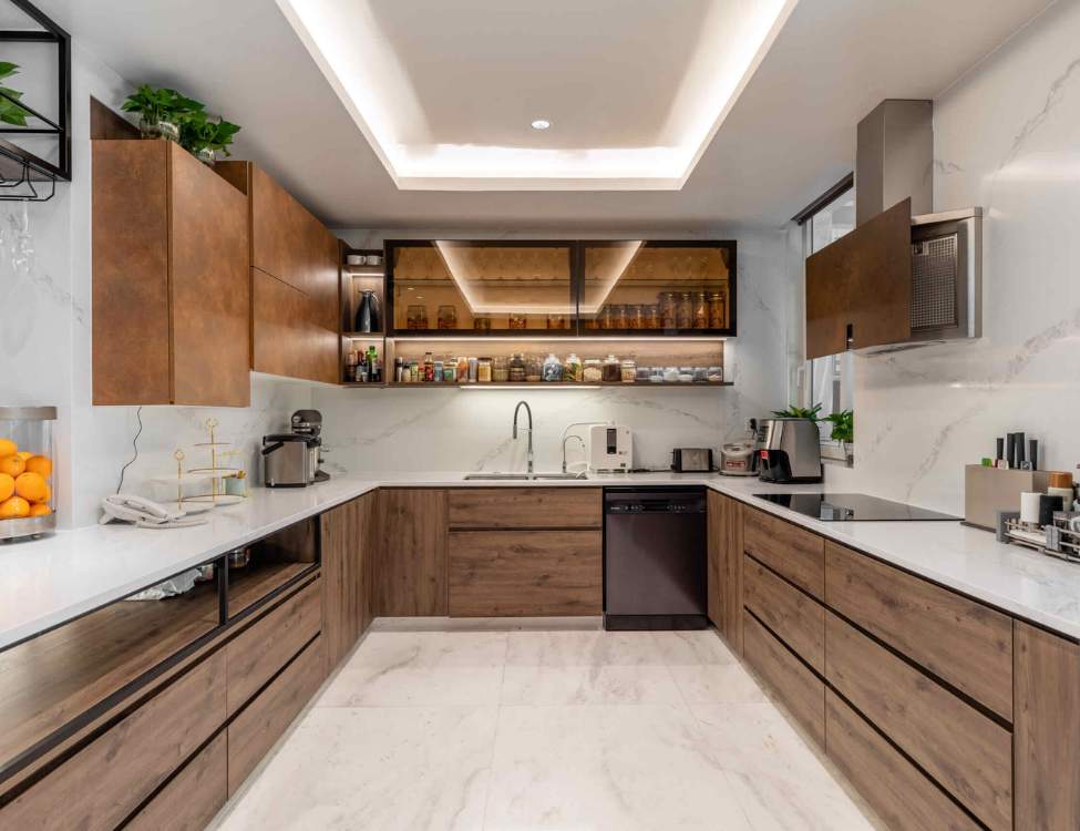 Diện tích & phong cách thiết kế không gian bếp