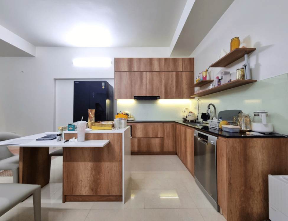 lắp đặt tủ bếp nhựa An Cường