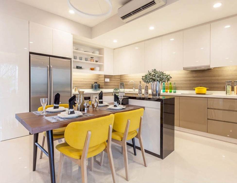 Mức giá tủ bếp nhựa An Cường phổ biến hiện nay