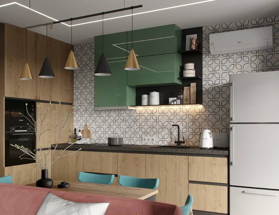 tủ bếp HDF phủ Laminate