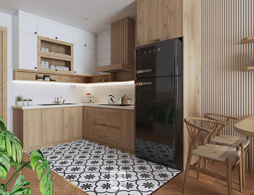Tiêu chí chọn mẫu tủ bếp HDF phủ Laminate cao cấp