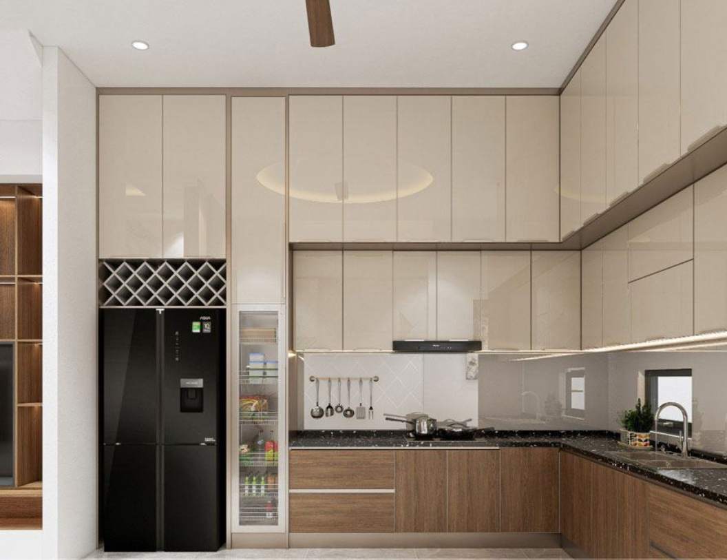 Bảng giá tủ bếp nhựa PVC phủ Acrylic mới nhất (cập nhật 2025)