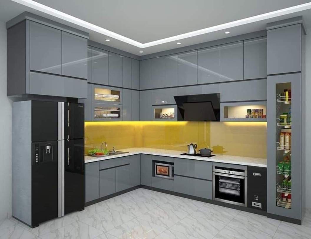 Bảng giá tủ bếp nhựa PVC phủ Acrylic mới nhất (cập nhật 2025)