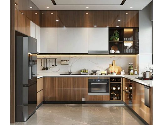 tấm nhựa Acrylic cho tủ bếp