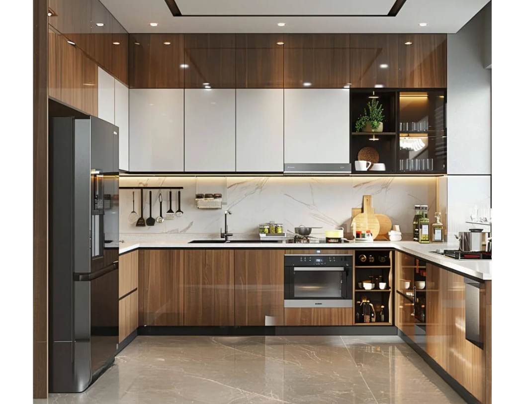 tấm nhựa Acrylic cho tủ bếp