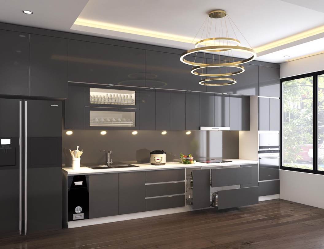 tấm nhựa Acrylic cho tủ bếp