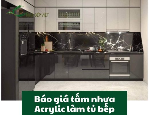 Báo giá tấm nhựa Acrylic làm tủ bếp 2025