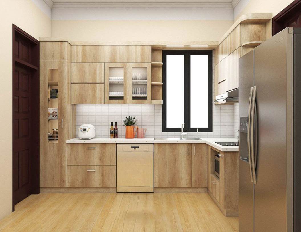 Laminate giả gỗ cao cấp dùng trong tủ bếp nhựa cao cấp giả gỗ