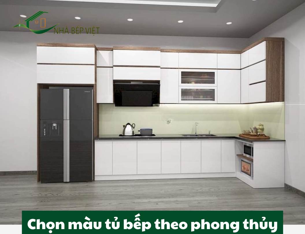 Chọn màu tủ bếp theo phong thủy