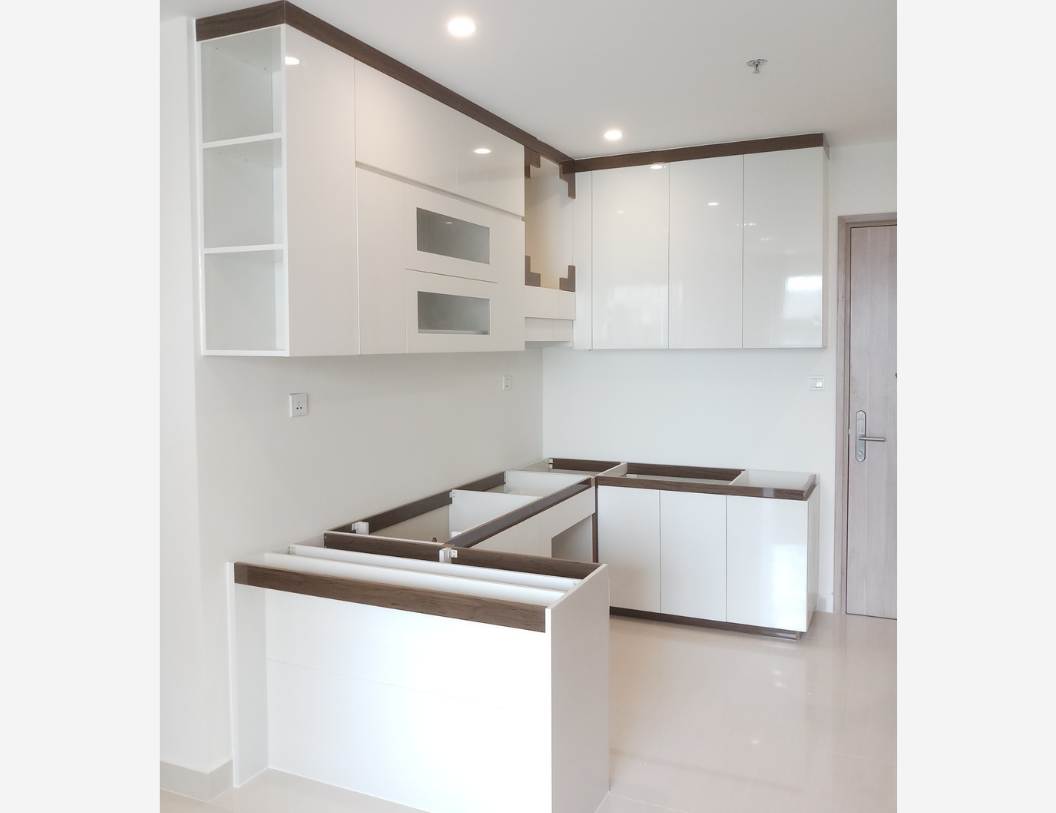 Những hạn chế và điểm cần lưu ý khi làm tủ bếp nhựa Vincoplast