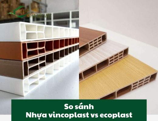 So sánh nhựa vincoplast và ecoplast - Tủ bếp loại nào tốt hơn