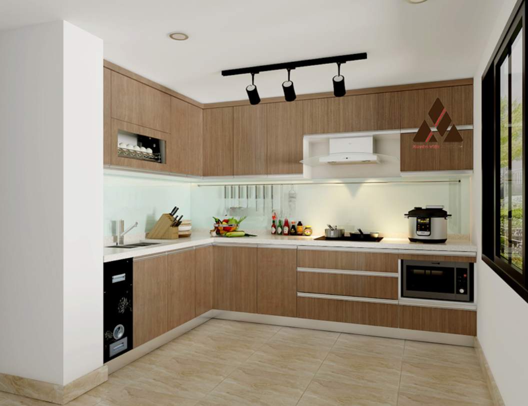 Tủ bếp gỗ nhựa Picomat: