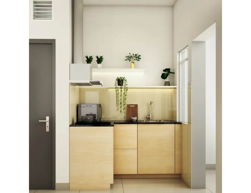Các kiểu dáng phổ biến khi thiết kế tủ bếp mini cho phòng trọ nhỏ