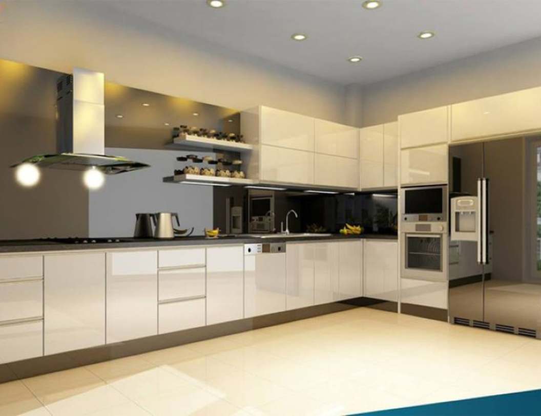 Giá tủ bếp inox cánh acrylic