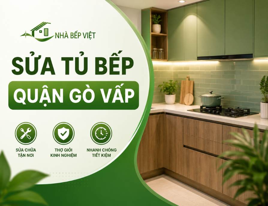 sửa tủ bếp Gò Vấp