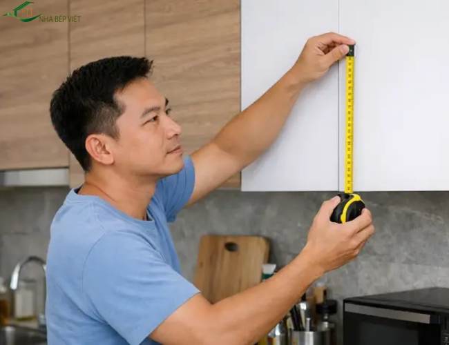 thay phụ kiện tủ bếp tại nhà