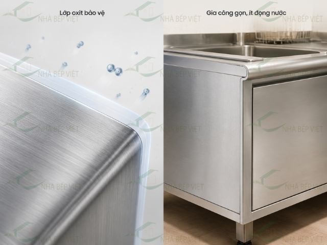 Vì sao inox 304 có khả năng chống gỉ cao