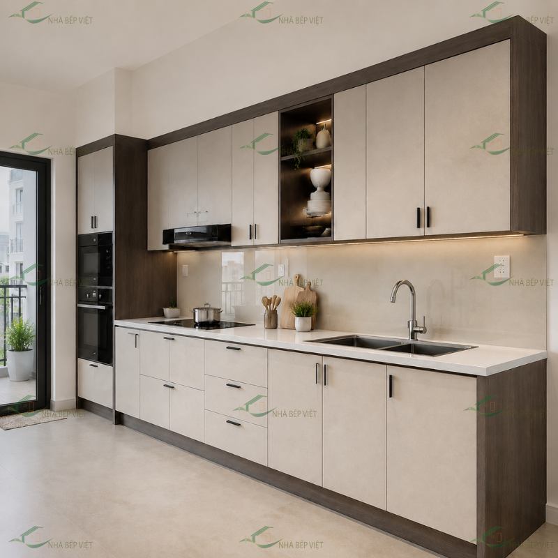 Những đặc điểm làm mẫu bếp trông hiện đại hơn