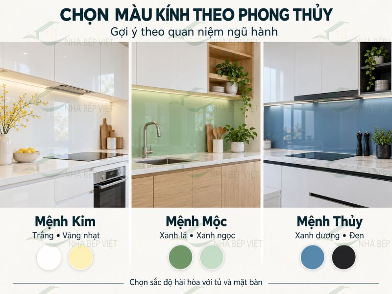 Chọn màu theo phong thủy khi gia chủ có nhu cầu